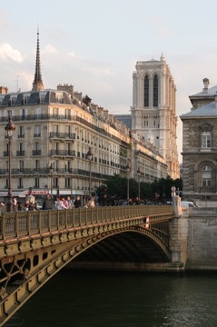 Pont d’Arcole, Cathédrale Notre Dame de Paris